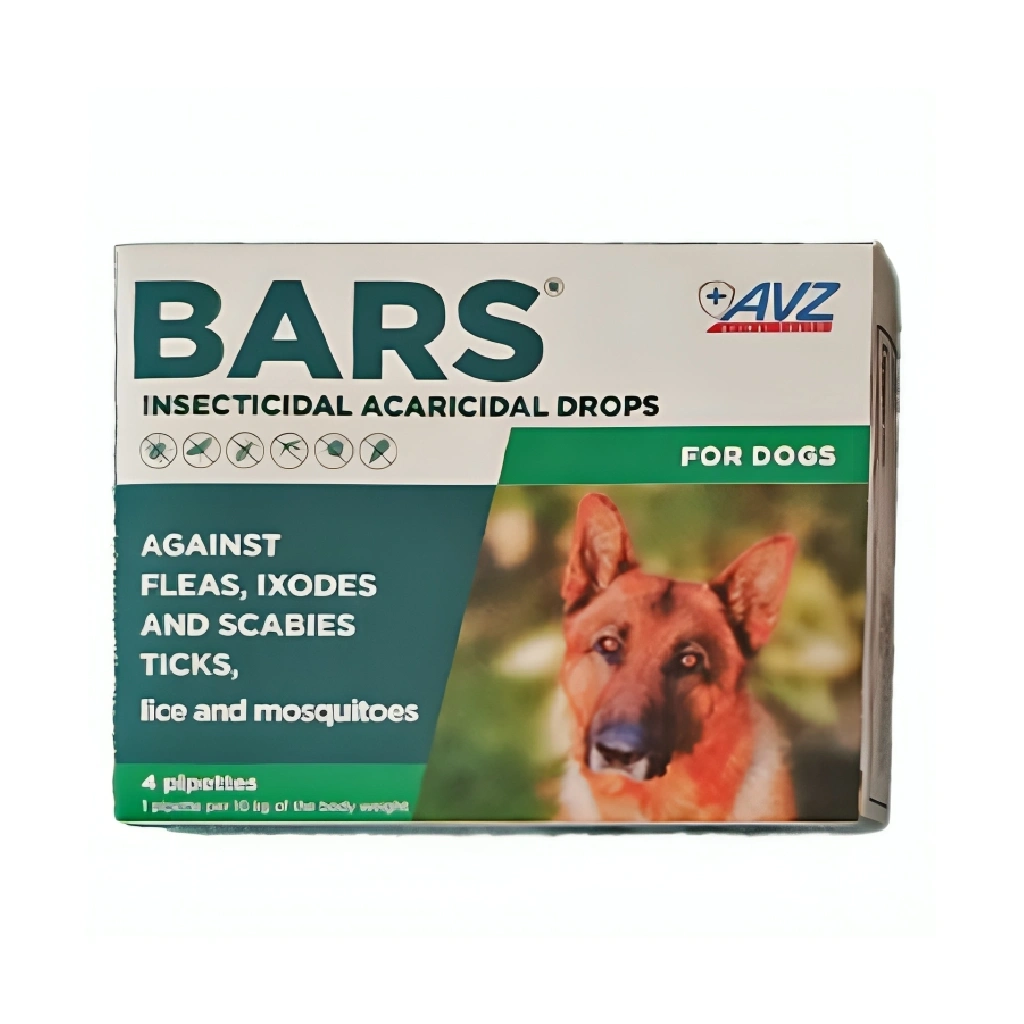 BARS® Insecticidal Drops For Dogs 10 Kg (1 pipette)