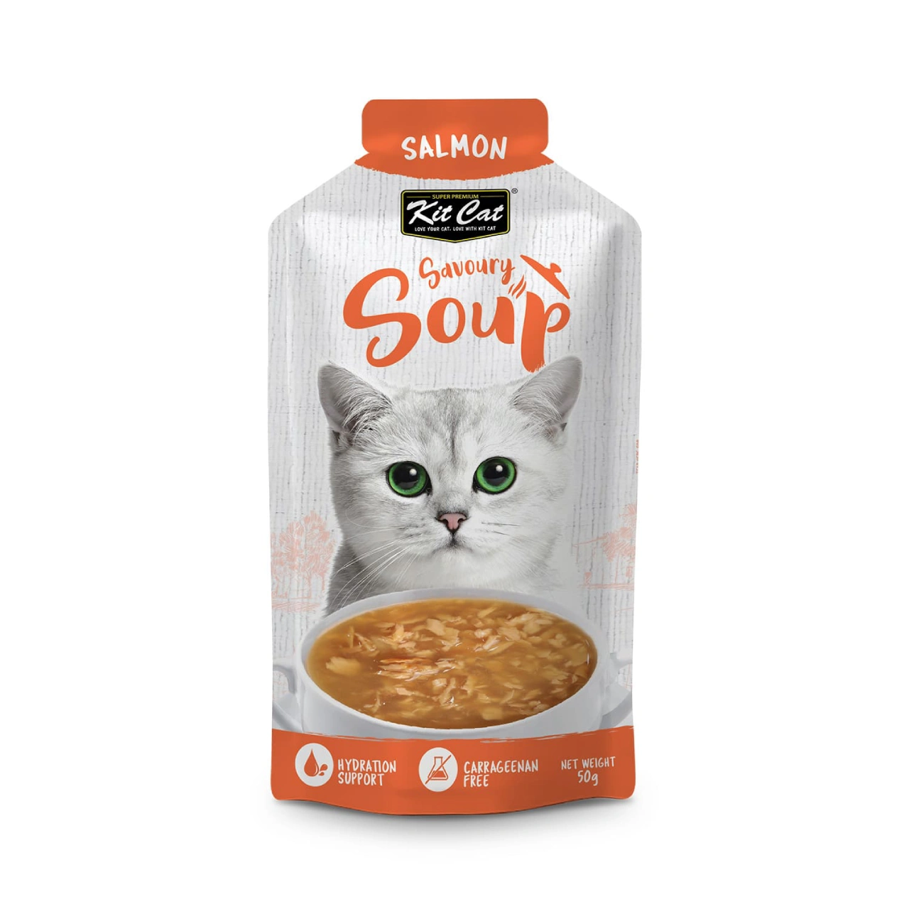 Kit Cat Savoury Soup Salmon 50 gm