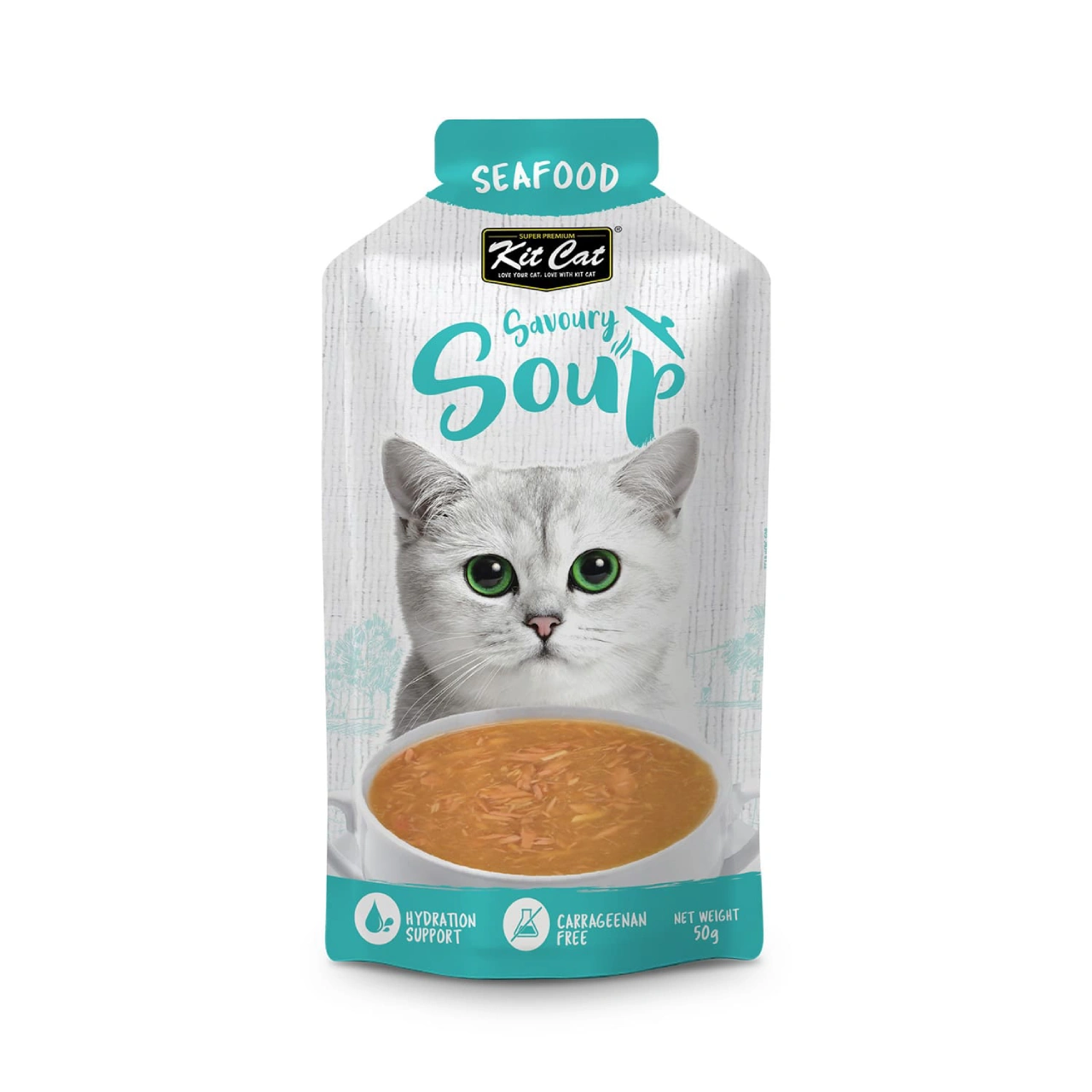 Kit Cat Savoury Soup Seafood 50 gm