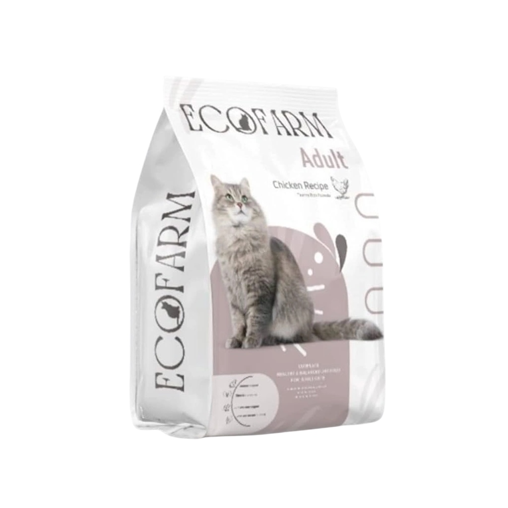 ECOFARM Adult Dry Food for Cat 4 kg