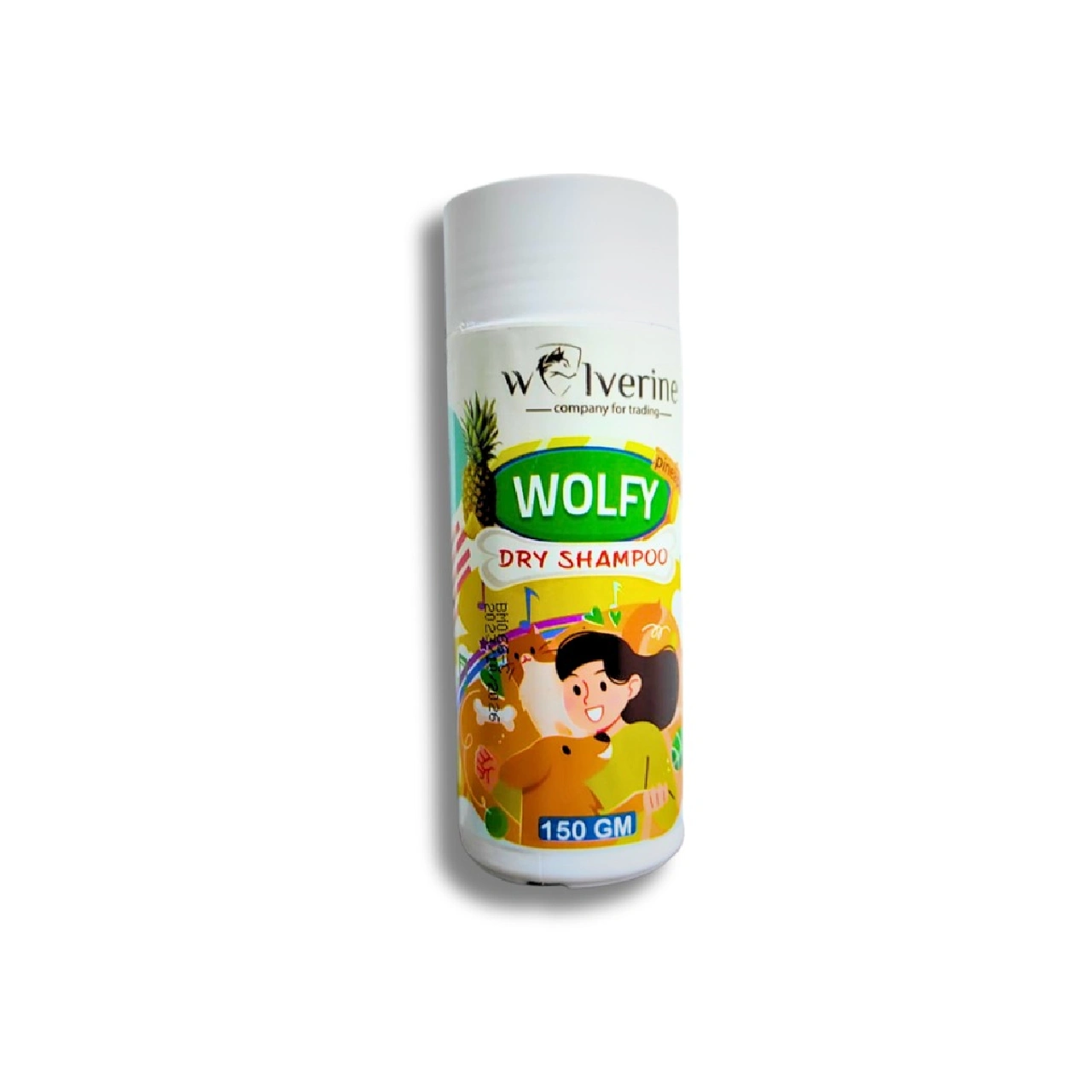 Wolverine Wolfy Powder Dry Shampoo Pineapple 150 Gm