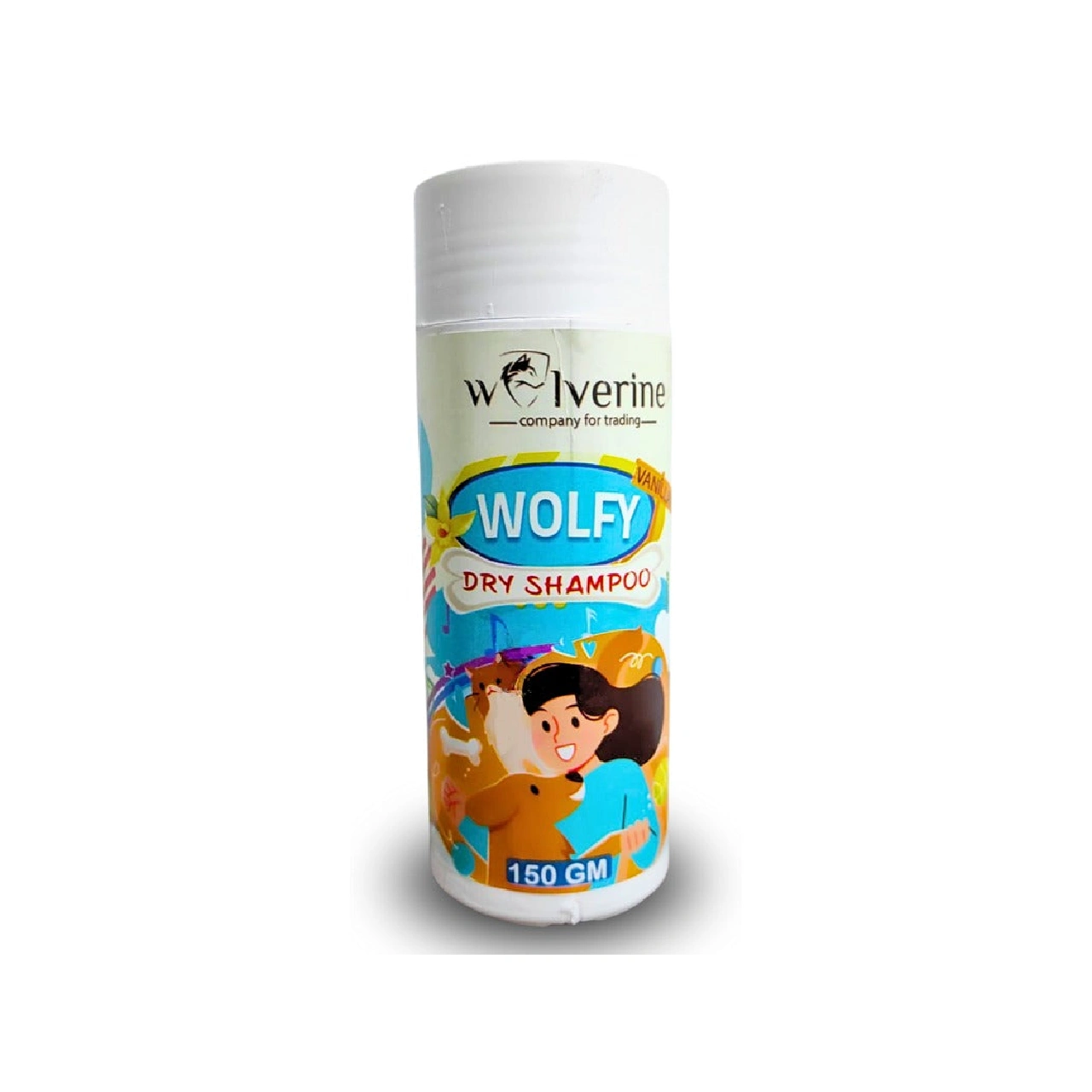 Wolverine Wolfy Powder Dry Shampoo Vanillai 150 Gm