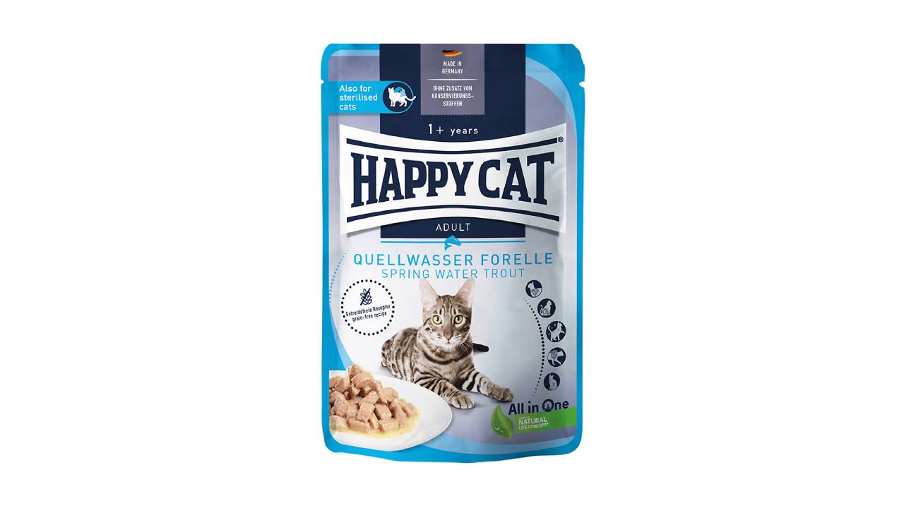 Happy Cat adult Culinary Spring-Water Trout 85g