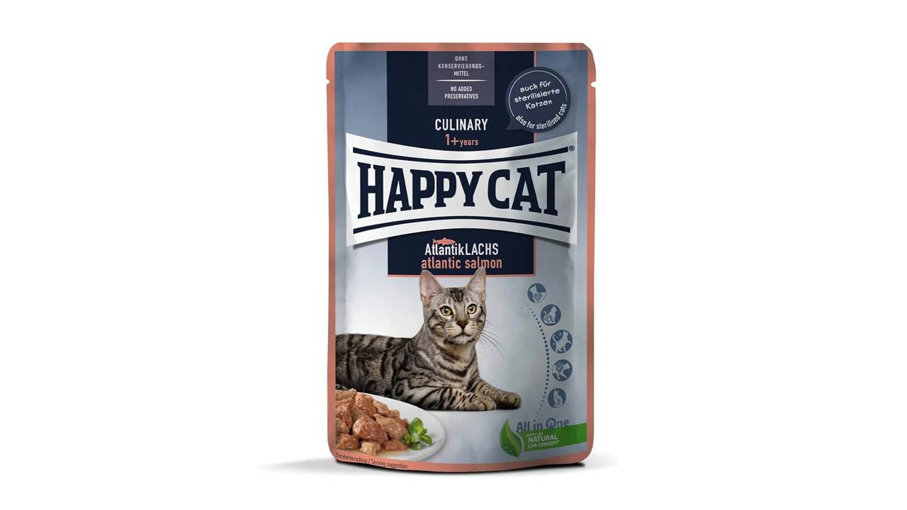 Happy Cat Adult MIS Culinary Atlantic Salmon Pouch 85g