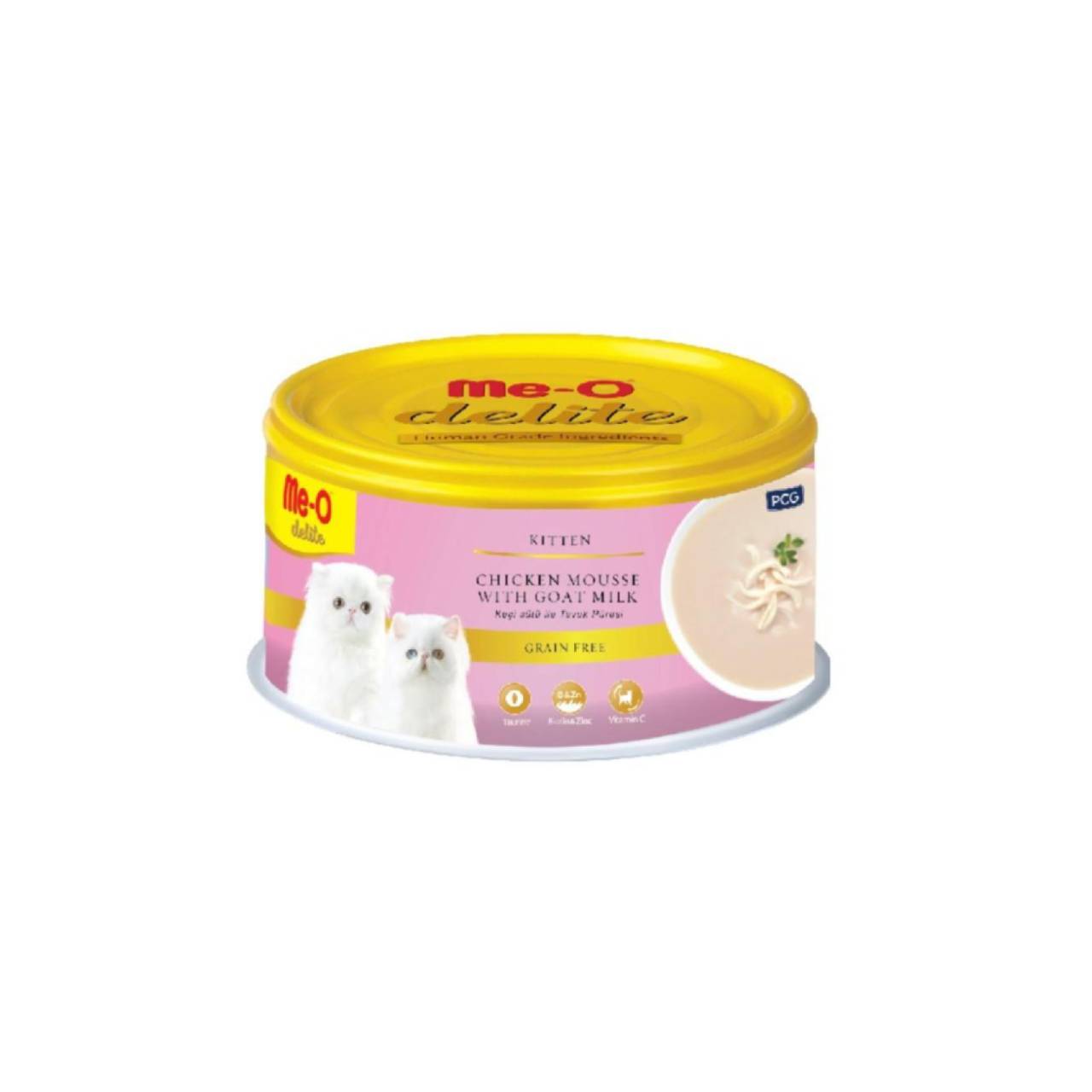 Me-o delite Chicken with goat milk for Kitten 80 gm