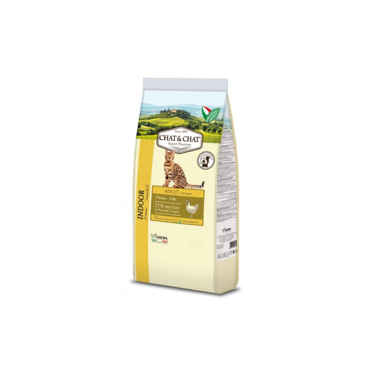 Chat & Chat Adult Cat Food with Chicken 14 Kg